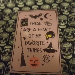 Spooky journal